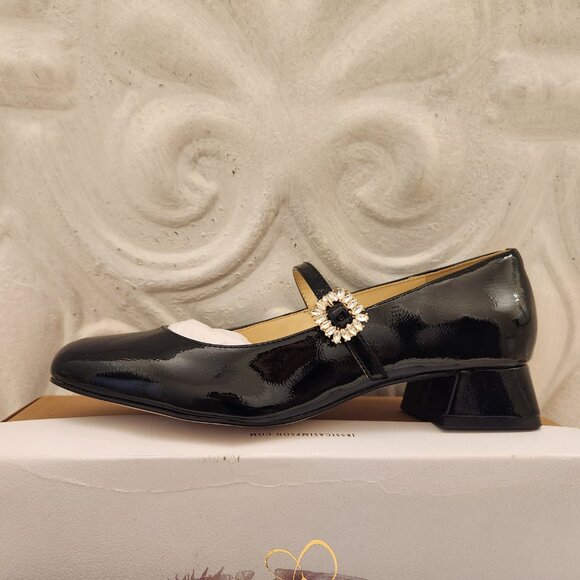 Jessica Simpson Black Treen Mary Jane Pumps. NIB. Size 7.5 - Picture 5 of 12